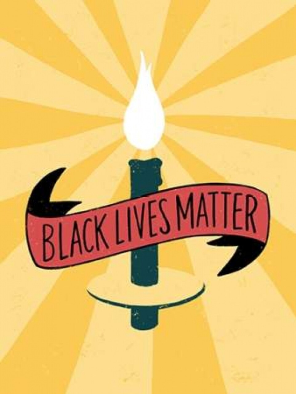 Black Lives Matter - Candle Poster Print by Emily Rasmussen - Item # VARPDXR835D